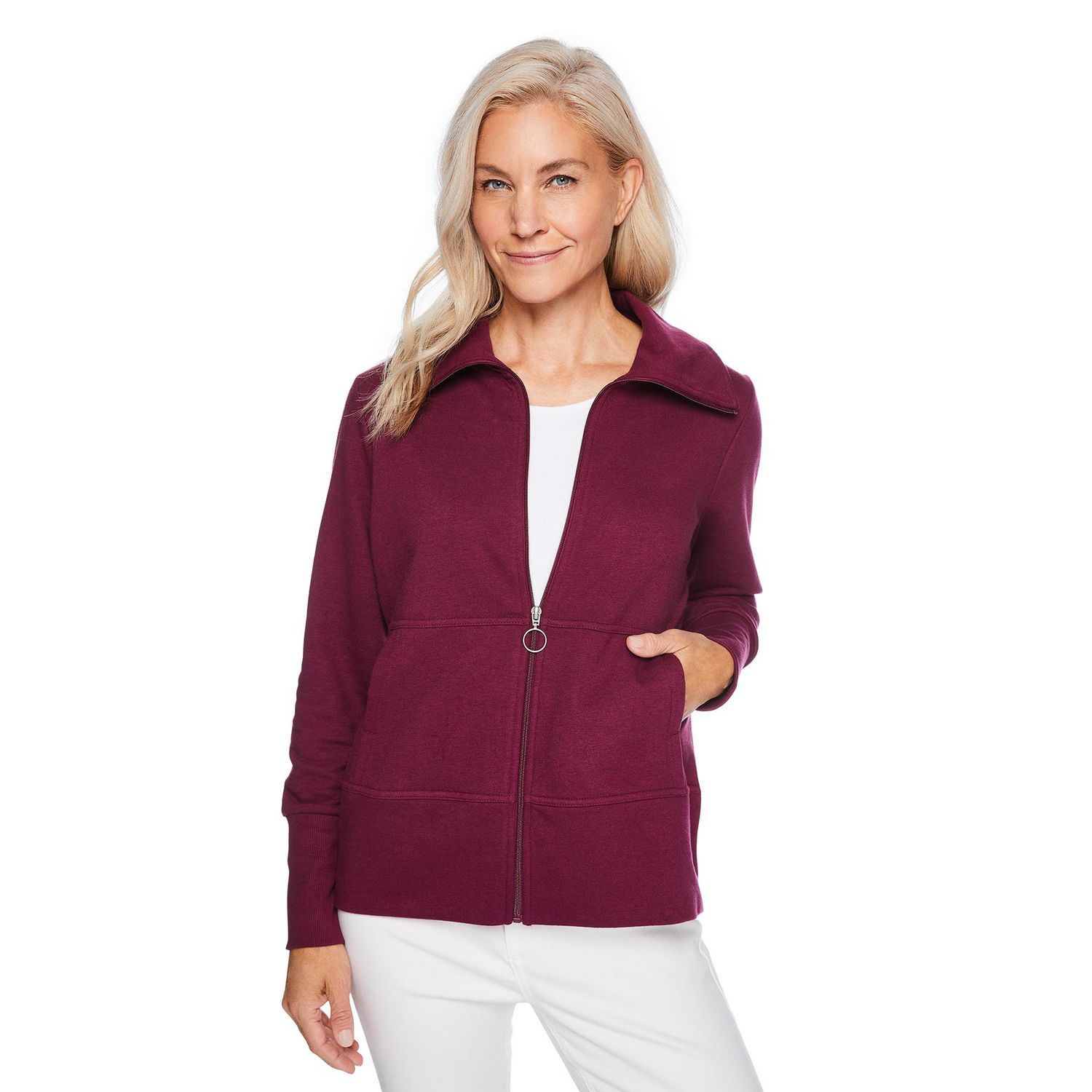 Zipper women's sales online shopping