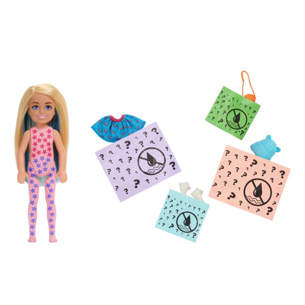 Barbie Dolls And Accessories, Color Reveal Doll, Scented, Sweet Fruit Series