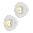 thumbnail image 2 of Quintessential 10kt Yellow Faceted Teardrop Stud Earring, 2 of 3