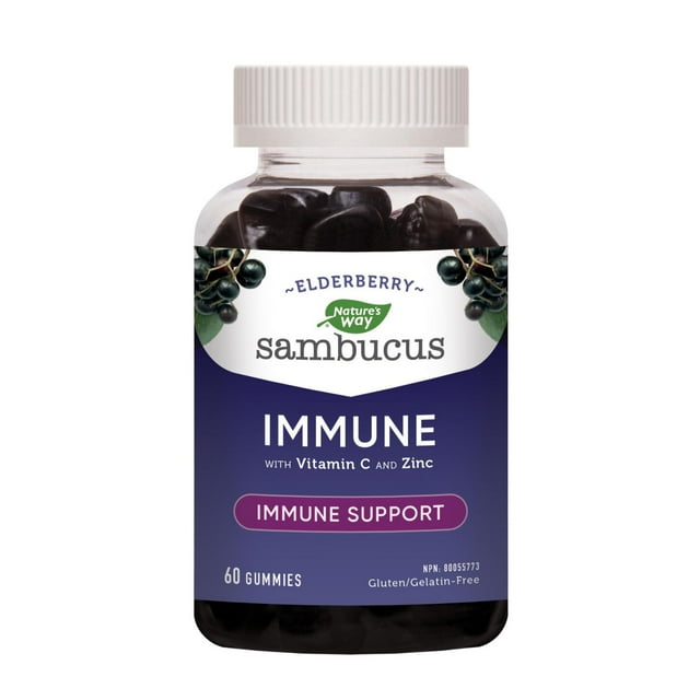 Nature’s Way Sambucus Black Elderberry Gummies