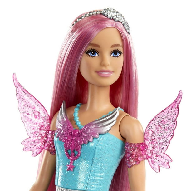 Barbie –Brooklyn –Coffret de jeu –Poupée Coiffeuse et 14 accessoires Âges  3+ 
