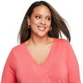 thumbnail image 4 of Haut à plis Lane Bryant Plus pour femmes, 4 of 6