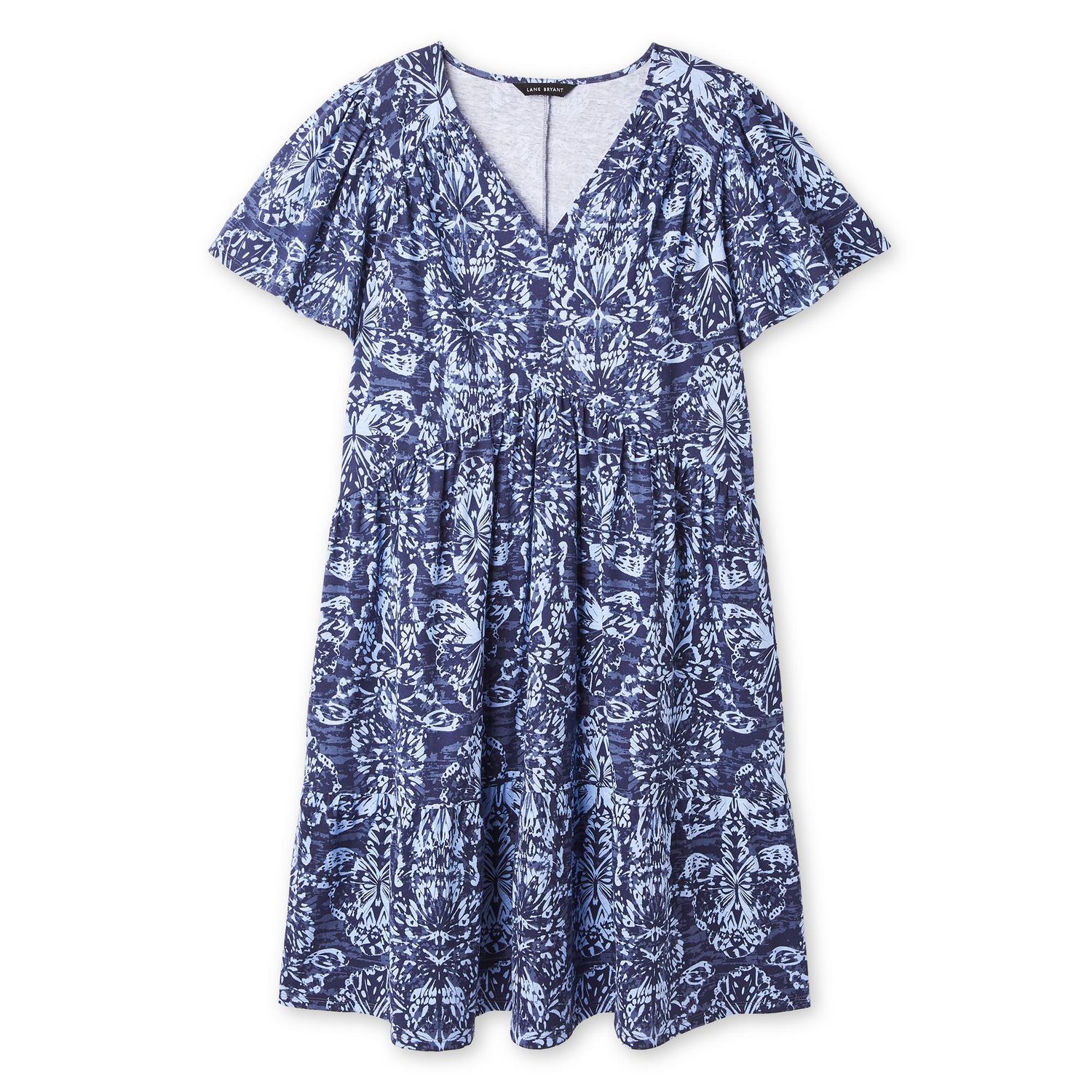 Robe t-shirt imprimée Lane Bryant Plus pour femmes