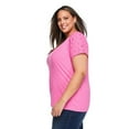 thumbnail image 2 of Lane Bryant Women's Plus Eyelet Sleeve Top, 2 of 6