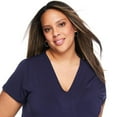 thumbnail image 4 of Lane Bryant Women's Plus Pleated Top, 4 of 6