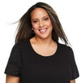 thumbnail image 4 of Lane Bryant Women's Plus Eyelet Sleeve Top, 4 of 6