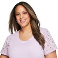 thumbnail image 4 of Haut à manches avec œillets Lane Bryant Plus pour femmes, 4 of 6