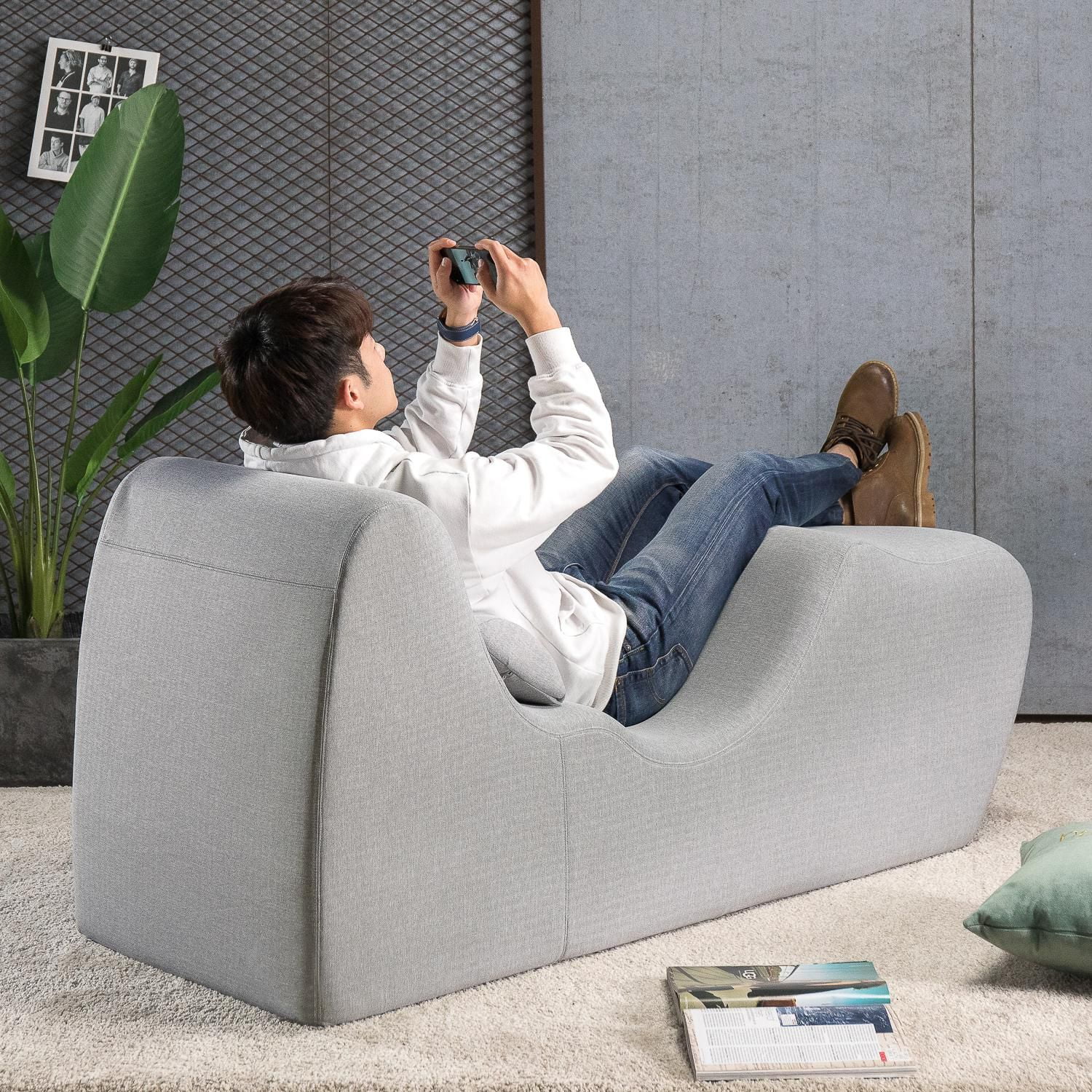 lotus reclining chaise lounge