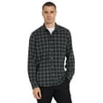 thumbnail image 2 of VAN HEUSEN LONG SLEEVE PERFORMANCE PLAID SHIRT, 2 of 8