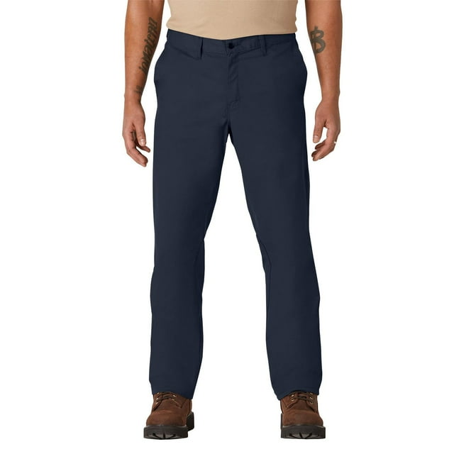 Genuine Dickies Men's Flat Front Comfort Waist Flex Pant