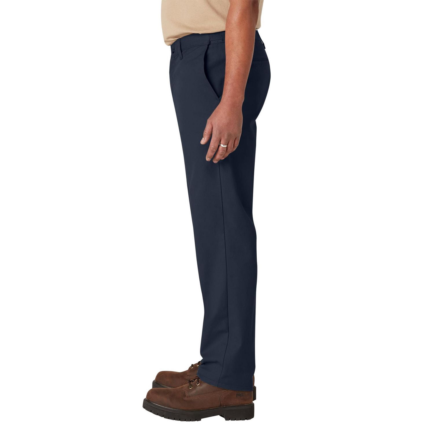 Genuine Dickies Men's Flat Front Comfort Waist Flex Pant