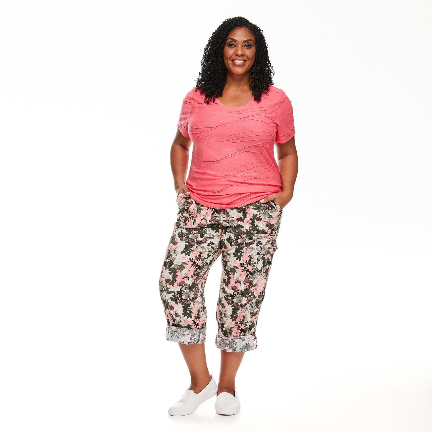 Penmans Plus Women's Printed Converter Pant