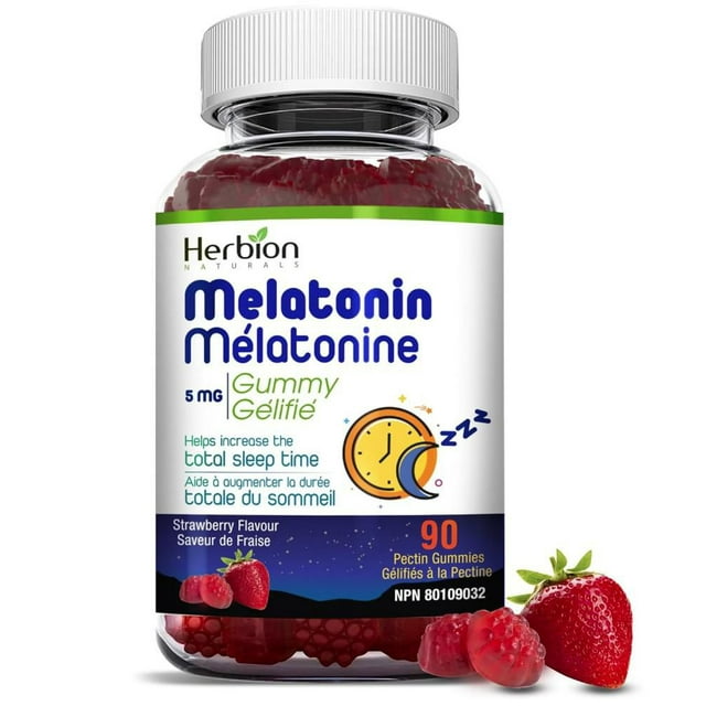 Herbion Mélatonine 5mg Gummy 90ct