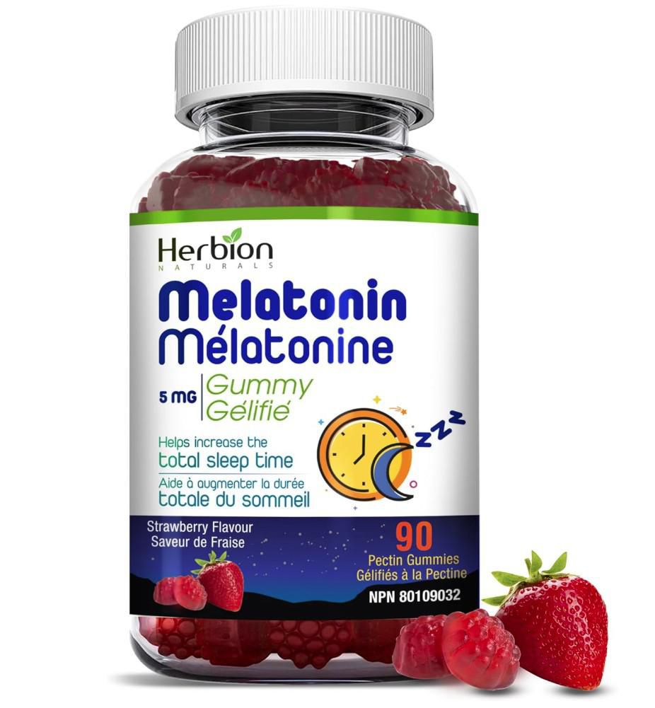 Herbion Mélatonine 5mg Gummy 90ct