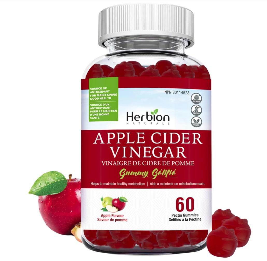 Herbion Apple Cider Vinegar Gummies 60ct