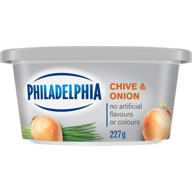 Philadelphia Chive and Onion Cream Cheese, 227g Walmart.ca