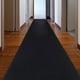 Tapis de couloir à motif de solide à sous-couche en caoutchouc de la collection Ottohome – image 1 sur 7