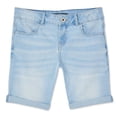 thumbnail image 1 of George Girls' Denim Bermuda Short, 1 of 2