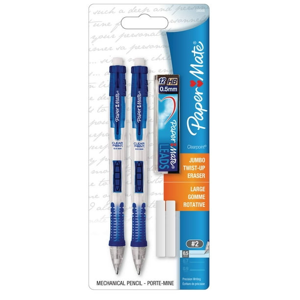  Paper Mate Clear Point Mechanical Pencil Starter Kit