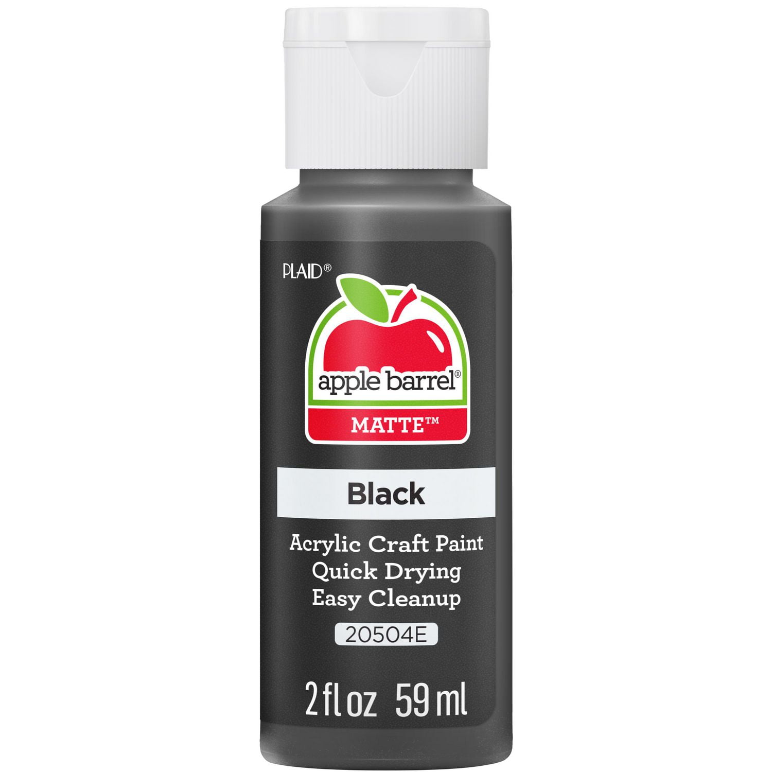 black acrylic craft paint