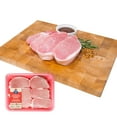 thumbnail image 1 of Maple Leaf Fresh Boneless Pork Chops Center and Rib End Combo Pack, 6 pieces, 0.70 - 1.10 KG, 1 of 3