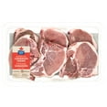 thumbnail image 2 of Maple Leaf Fresh Bone-In Pork Chops Sirloin and Center Combo Pack, 1 Sirloin, 2 Ribend, 3 Center Chops, 0.90 - 1.50 KG, 2 of 5