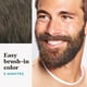 Colorant capillaire pour moustache et barbe de Just For Men - Brun moyen foncé M-40 1 pièce – image 3 sur 5