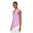thumbnail image 2 of George Women's Flutter Sleeve Popover, 2 of 6