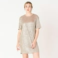 thumbnail image 1 of DV S/S Sequin mini dress, 1 of 7