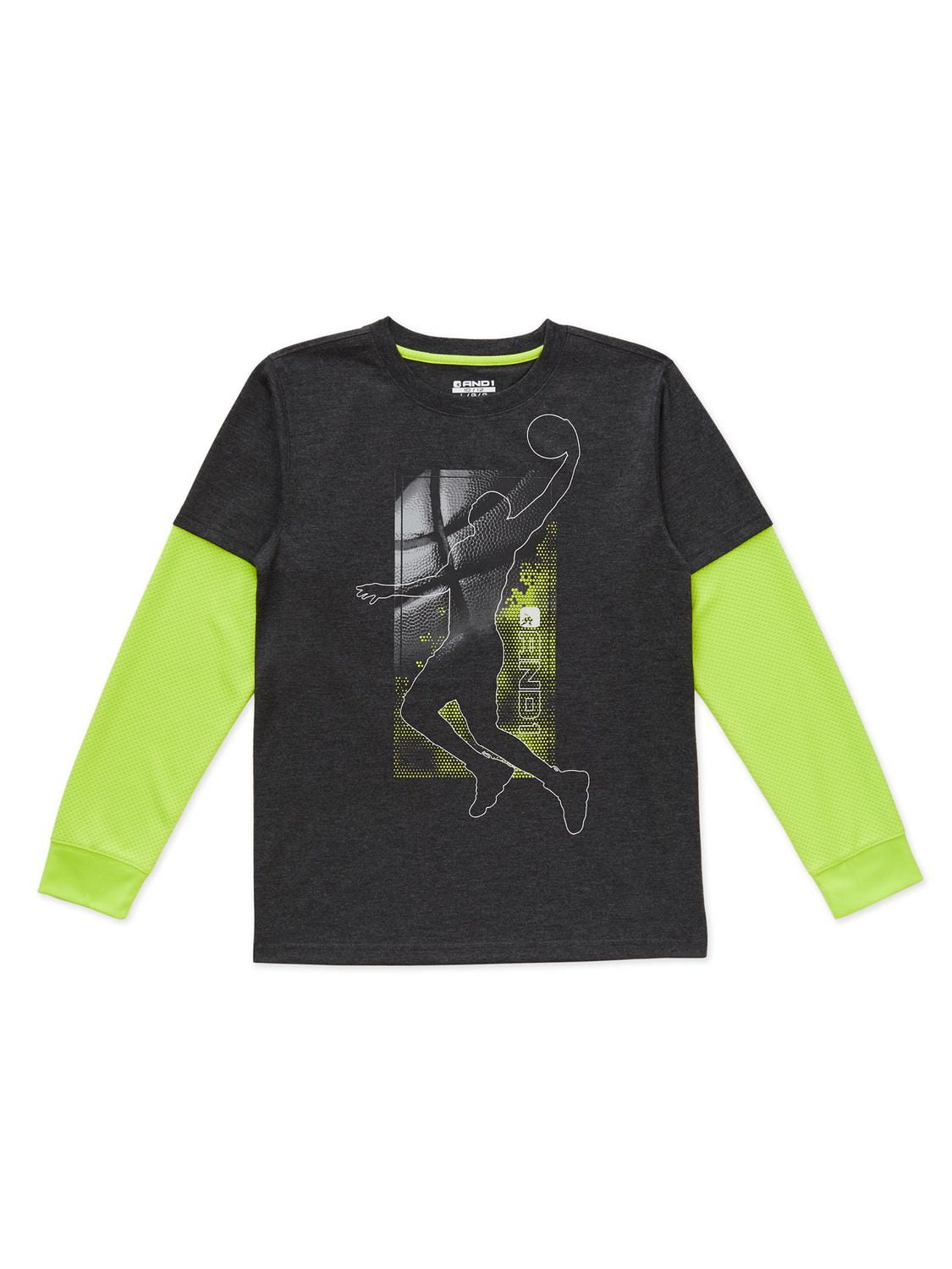 AND1 Boys Slam Dunk Graphic Tee, Sizes 4-16