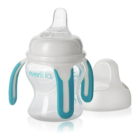 Evenflo Feeding Soft-Flo 3-Handled Soft Spout Trainer Sippy Cup
