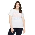 thumbnail image 1 of The Pink Closet Women's Plus Crew Neckline Tee, 1 of 3