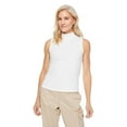 thumbnail image 1 of Iyla Women's Mock Neckline Rib Top, 1 of 6