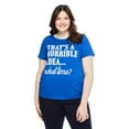 thumbnail image 1 of The Pink Closet Women's Plus Crew Neckline Tee, 1 of 3