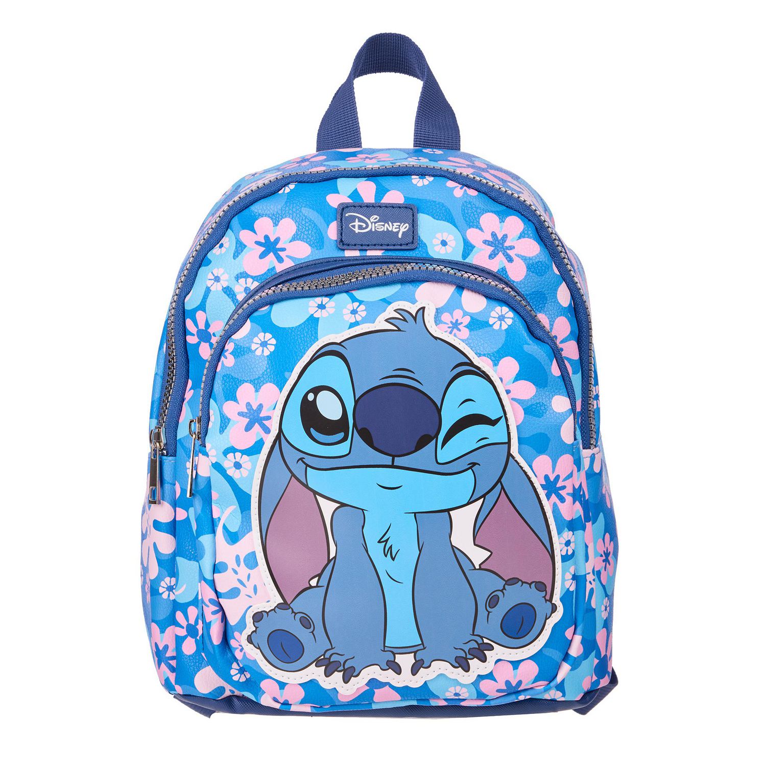 Disney Lilo & Stitch Blue Winking Mini Backpack