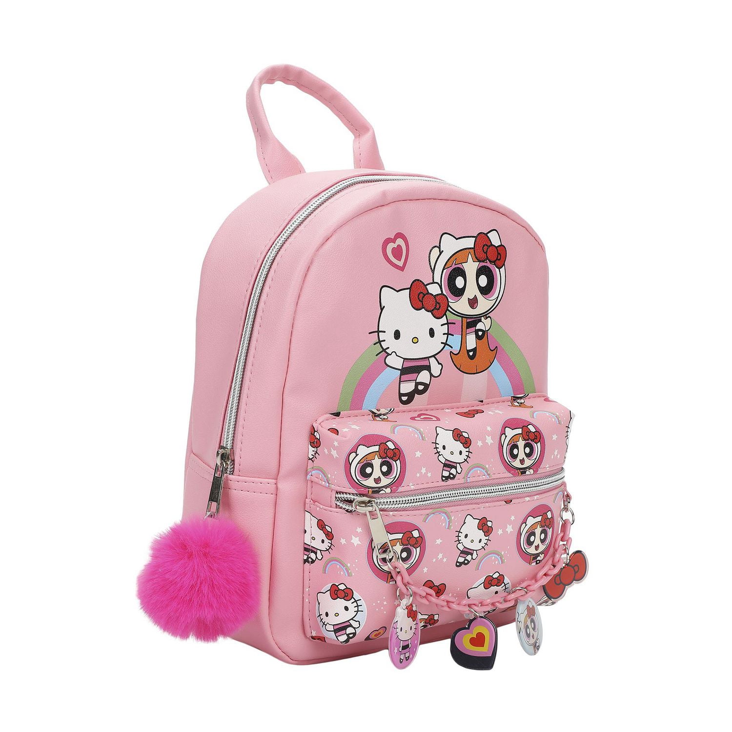 Sanrio Hello Kitty X Powerpuff Girls Pink Mini Backpack