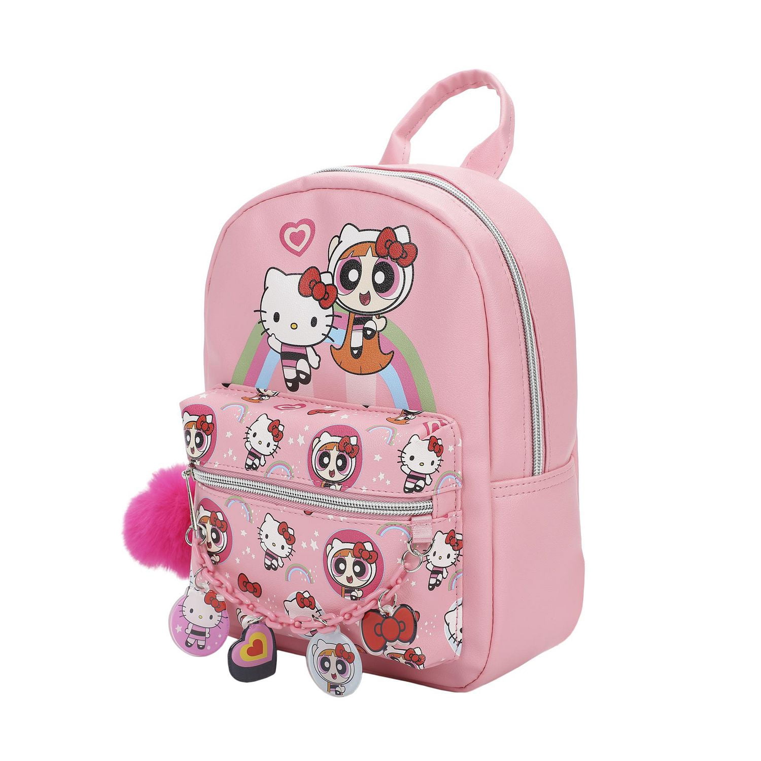 Sanrio Hello Kitty X Powerpuff Girls Pink Mini Backpack