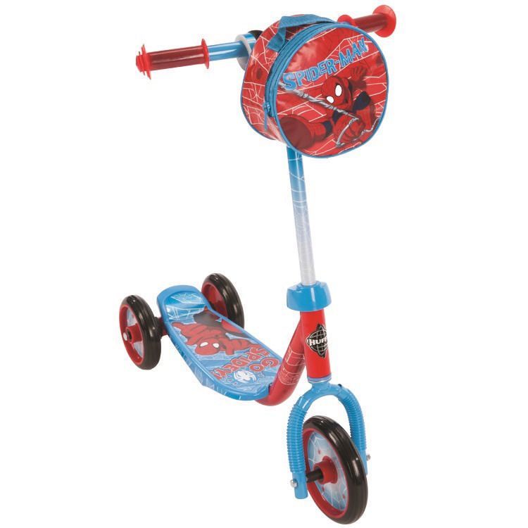 trottinette 2 roues spiderman