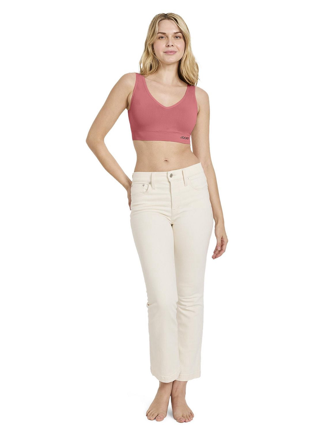 Soutien-gorge sans coutures Jockey® Essentials pour femme, dos écologique