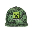 thumbnail image 1 of Minecraft Creeper Digital Camo Snapback Hat, 1 of 6