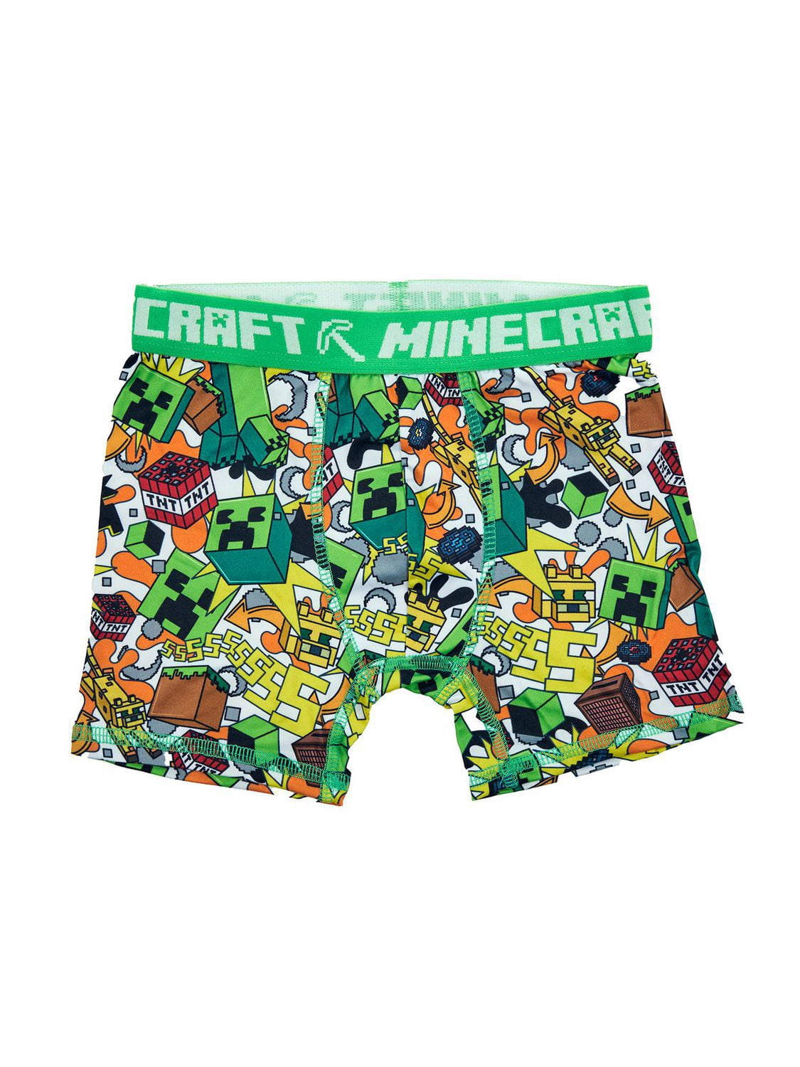 Minecraft Creeper And Mob 4-Pack Boxer Briefs