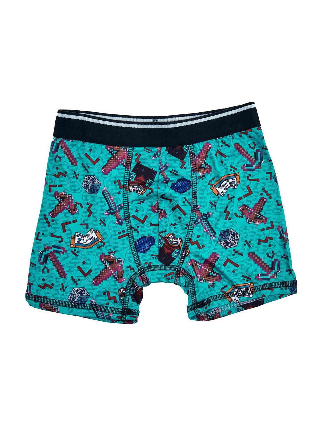 Minecraft Creeper And Mob 4-Pack Boxer Briefs