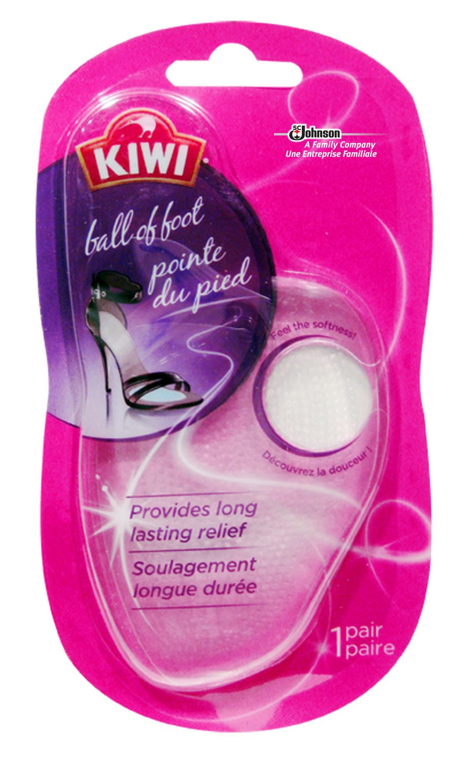 Kiwi Ball of Foot Gel Cushions Walmart Canada