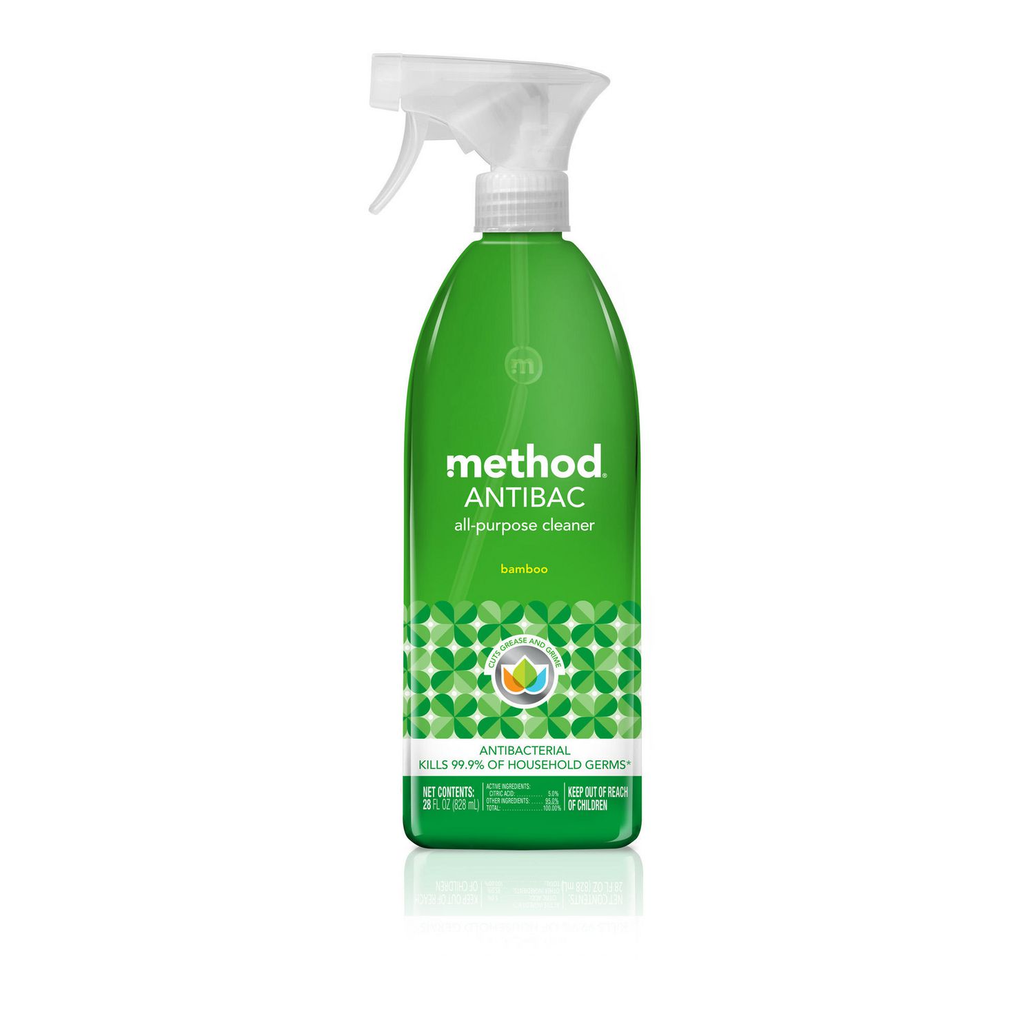 Method Antibacterial All Purpose Cleaner Bamboo 828 Ml Walmart