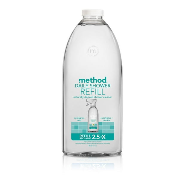 Method Daily Shower Cleaner Refill, Eucalyptus Mint, 2.0 L Walmart.ca
