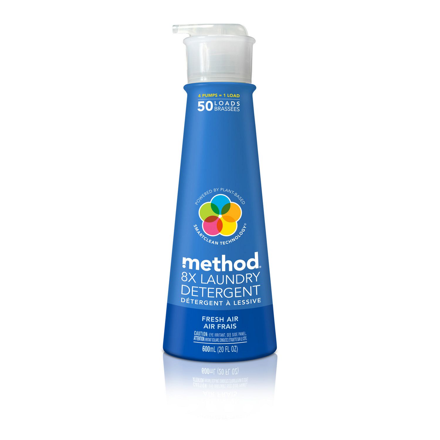 Method 8x Laundry Detergent, Fresh Air, 600 ml Walmart Canada