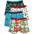 thumbnail image 1 of Super Mario Boys' 4-Pack Boxer Briefs, 1 of 7