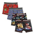 thumbnail image 1 of Ensemble De 4 Caleçons Boxers Mario Kart Pour Garçons, 1 of 5