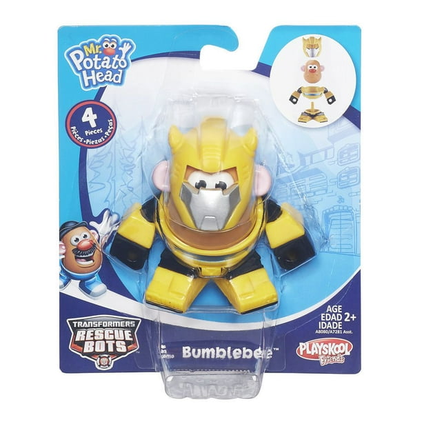 Figurine Bumblebee robot héros à mélanger Transformers de Mr. Potato Head par Playskool