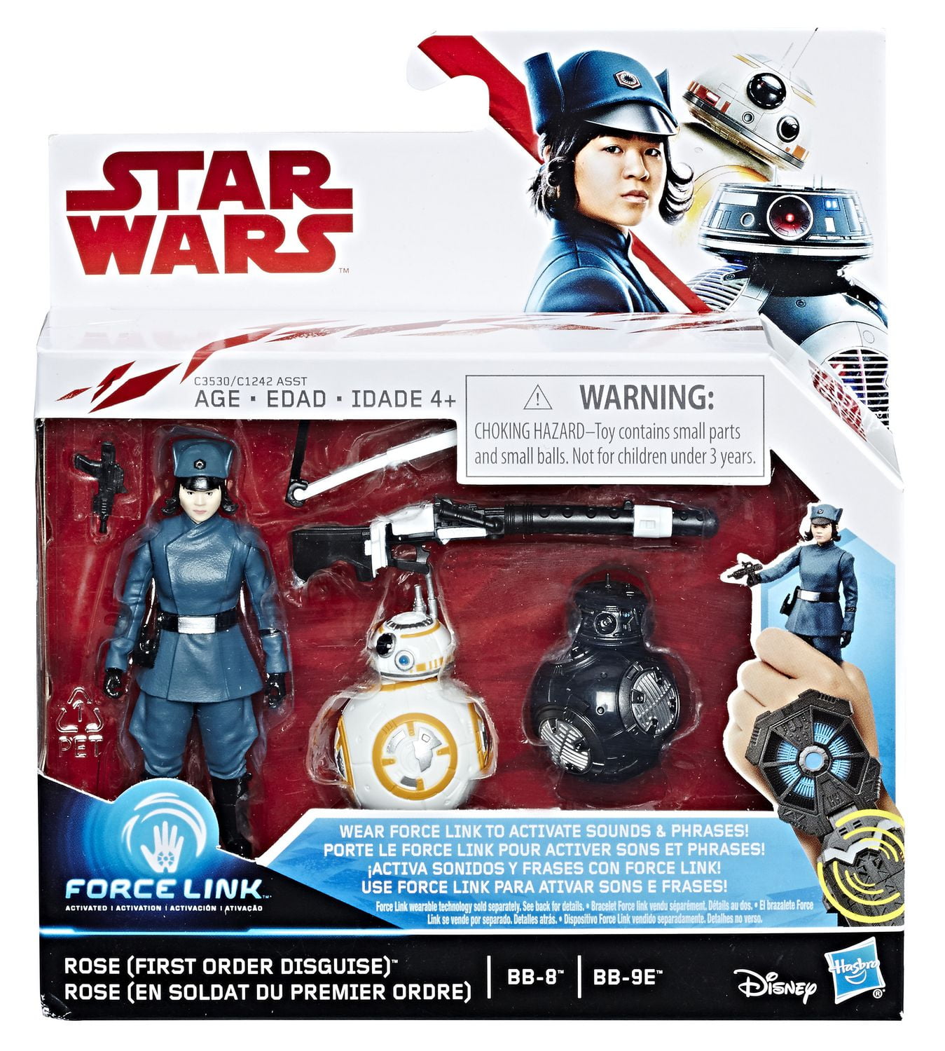 Star Wars Figure pack Rose First Order Disguise BB8